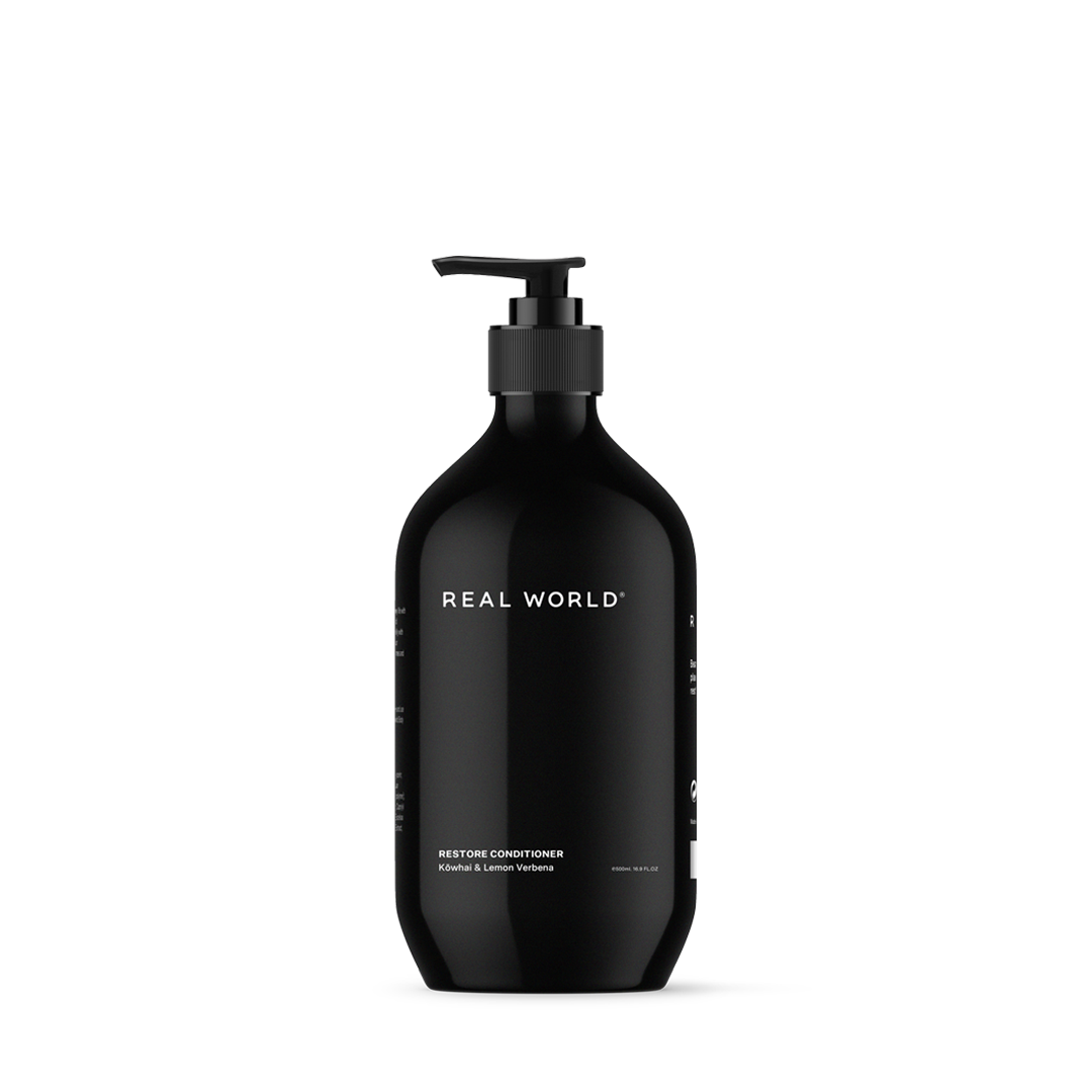 Real World Restore Conditioner - Kōwhai & Lemon Verbena 500ml
